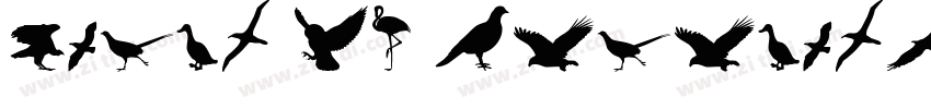 Birds of Paradise Fu字体转换